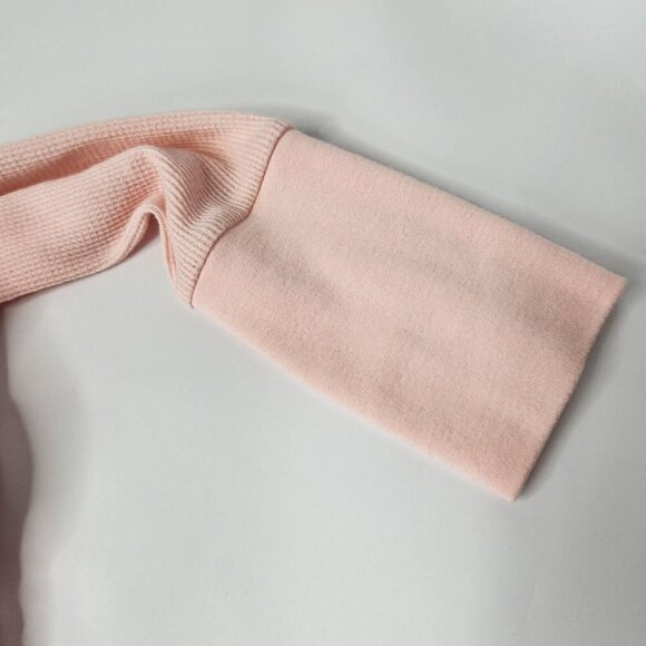 Tommy Hilfiger Size Small Thermal Cowl Neck Top Pink - Picture 2 of 6